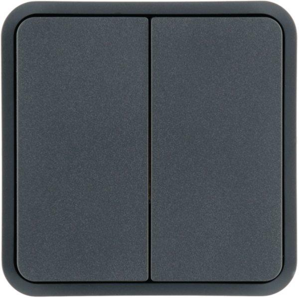 30553545, Wippe 2f f. W.1 Taster-BA,grau