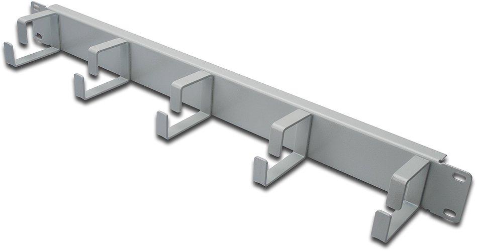 HDN-97601, Kabelrangierpanel mit Kabelführungsbügeln für 483 mm (19)-Schränke, 1HE