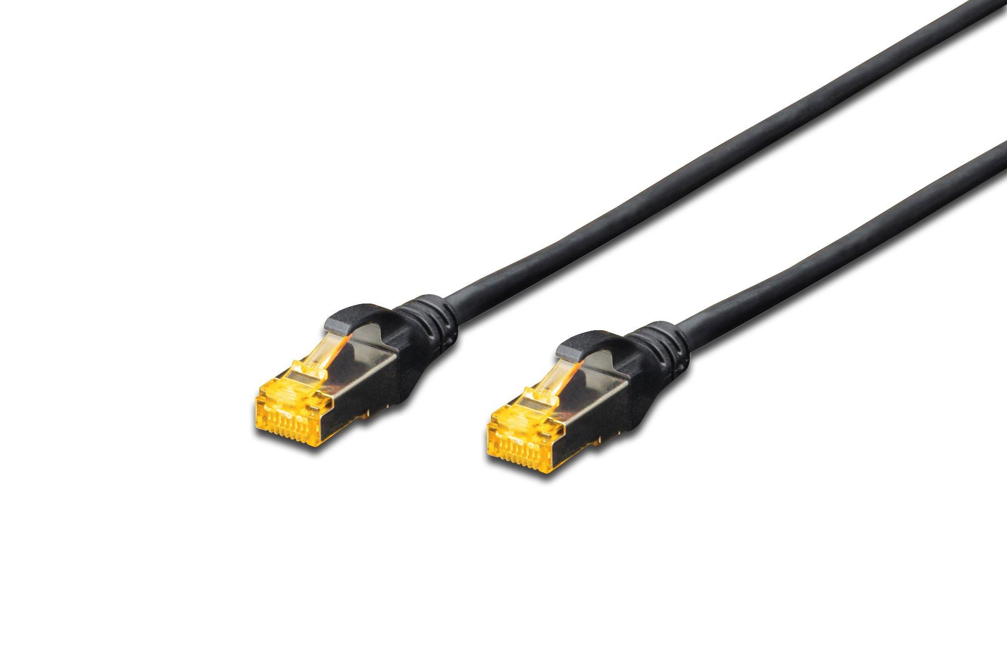 HDK-1644-A-020/BL, Cat6A Patchkabel, 2,0m, Farbe: schwarz, S/FTP, AWG26