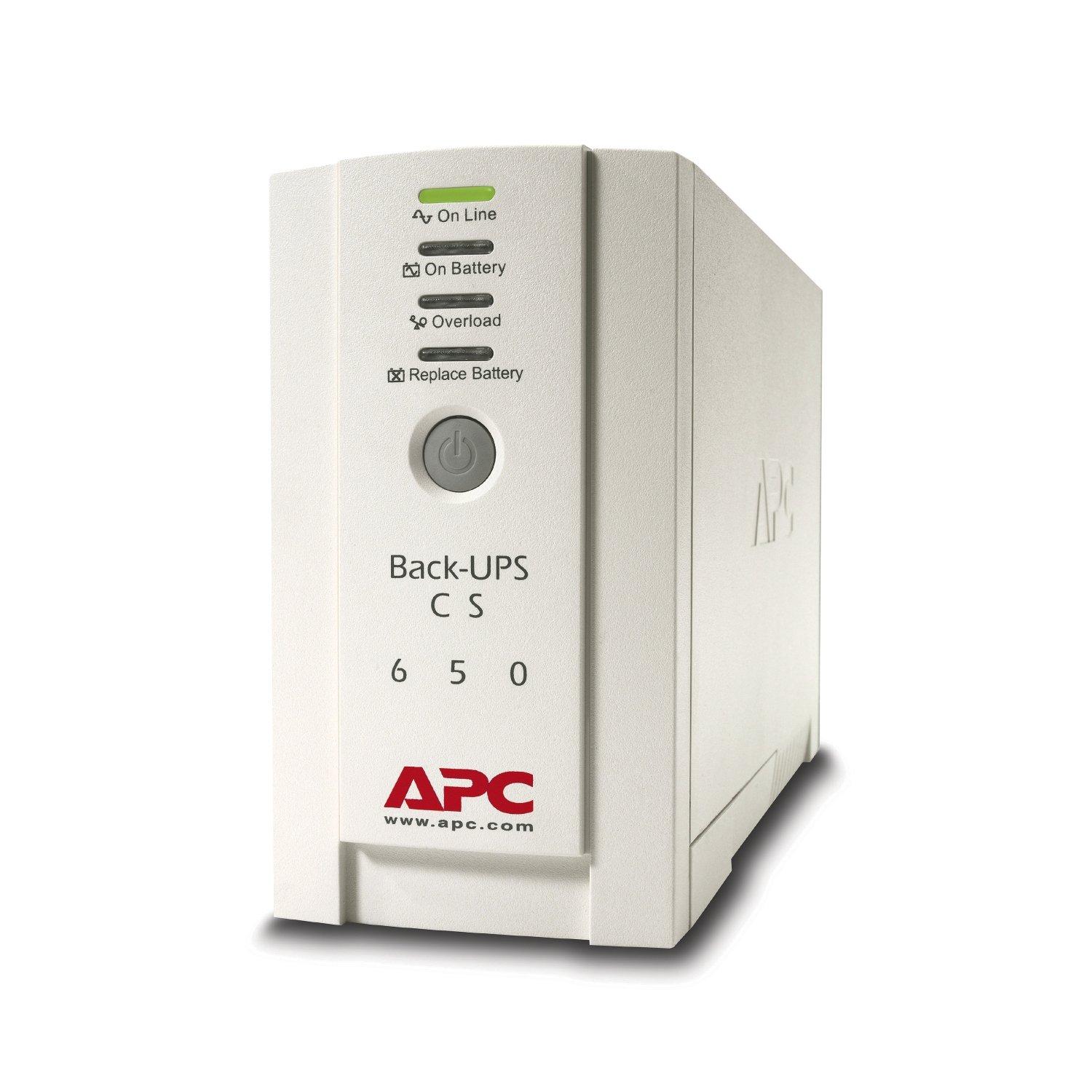 BK650EI, APC Back-UPS 650, 230 V, Batterie 12V, 9.0Ah
