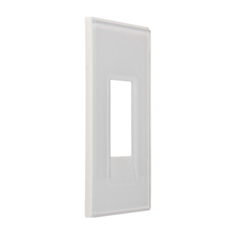 ekey Dekorelement FS IN (RFID) GL WE, ekey Dekorelement FS IN (RFID) GL WE, Glas, Weiß