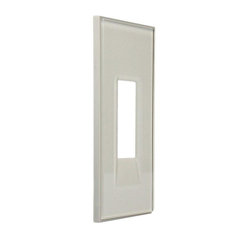 ekey Dekorelement FS IN (RFID) GL EG, ekey Dekorelement FS IN (RFID) GL EG, Glas, Edelstahlgrau