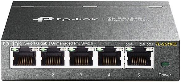 TL-SG105E,TL-SG105E(UN), TP-Link TL-SG105E 5-Port Gigabit Easy Smart Switch