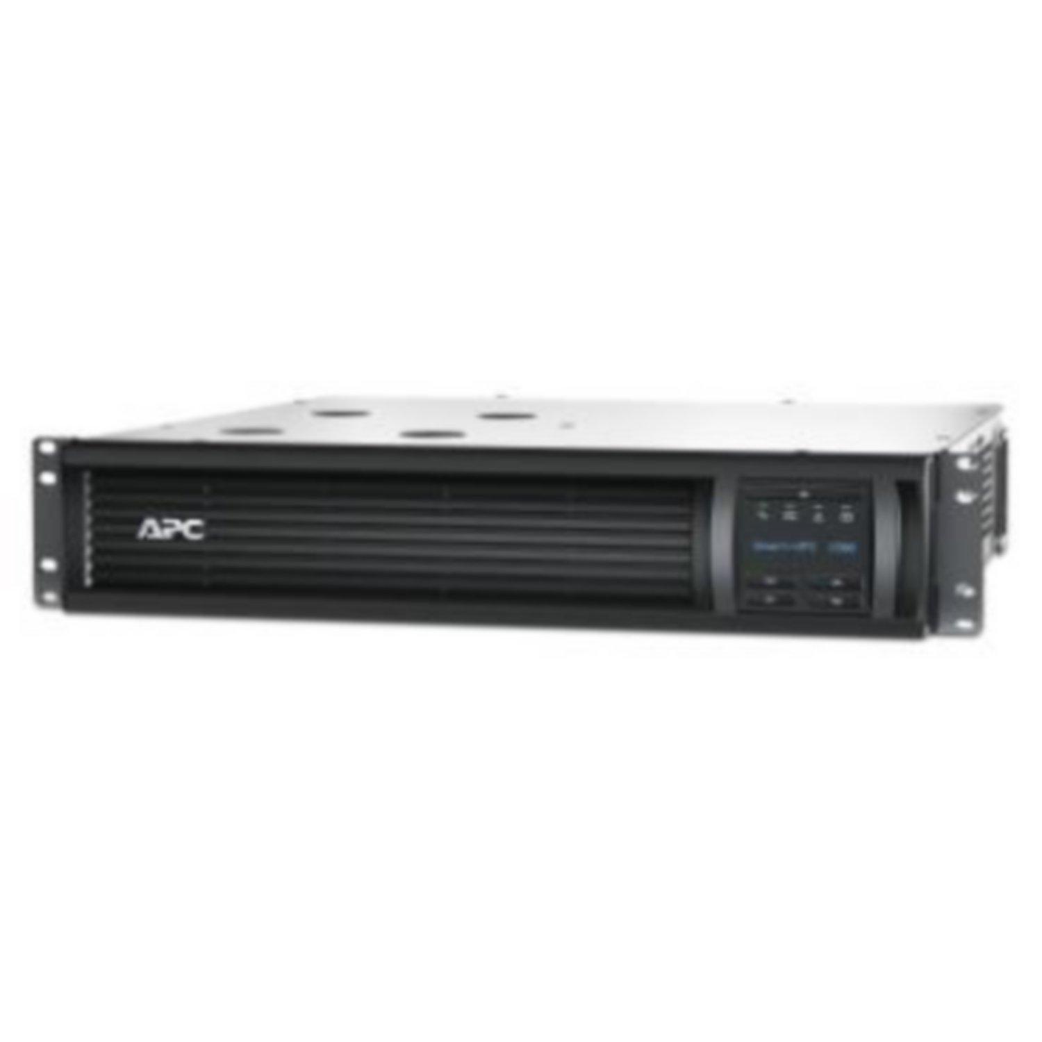 SMT1500RMI2UC, APC Smart-UPS, Line Interactive, 1500VA, Rackmontage 2HE, 230V, 4 IEC C13-Stecker, SmartConnect Port+SmartSlot, AVR, LCD