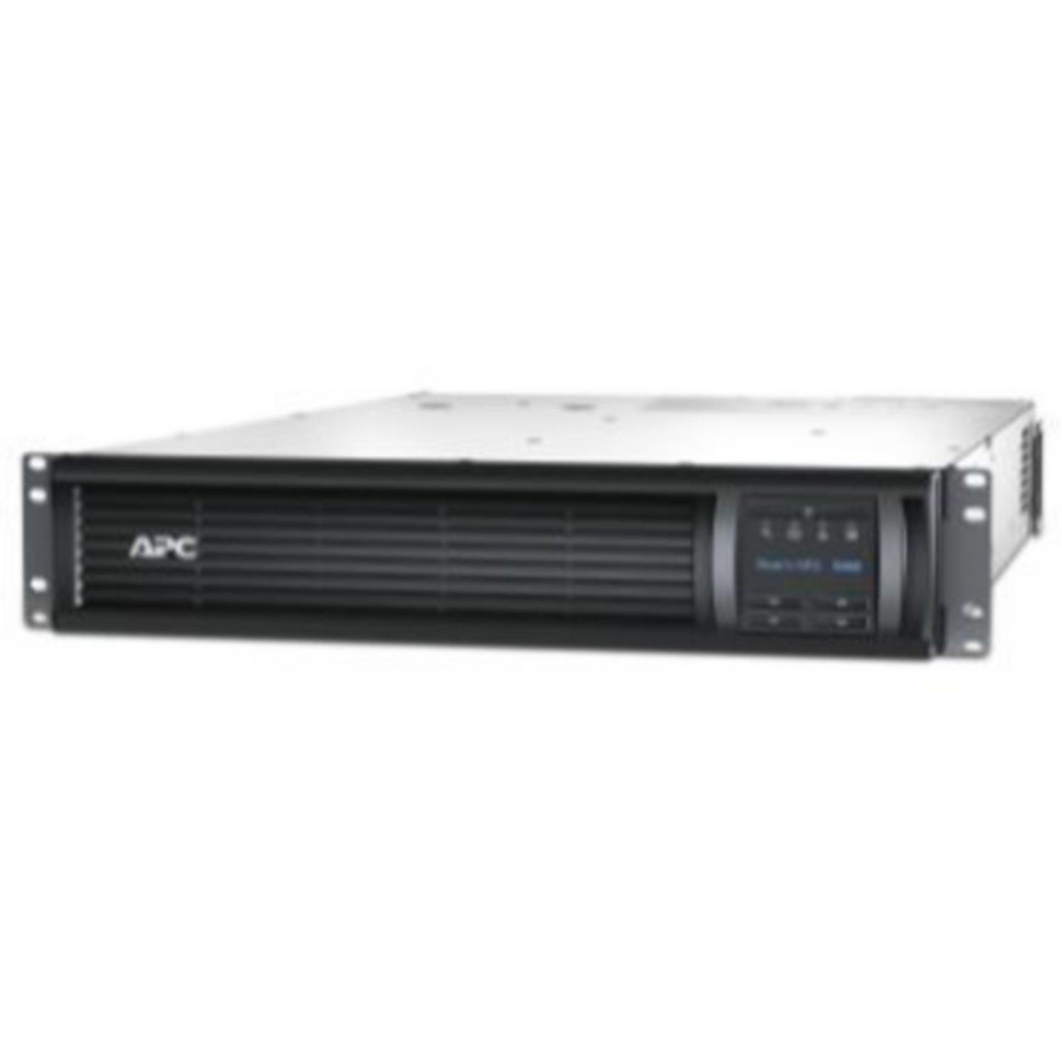 SMT3000RMI2UC, APC Smart-UPS, Line Interactive, 3kVA, Rackmontage 2HE, 230V, 8 IEC C13 und 1 IEC C19-Stecker, SmartConnect Port+SmartSlot, AVR, LCD