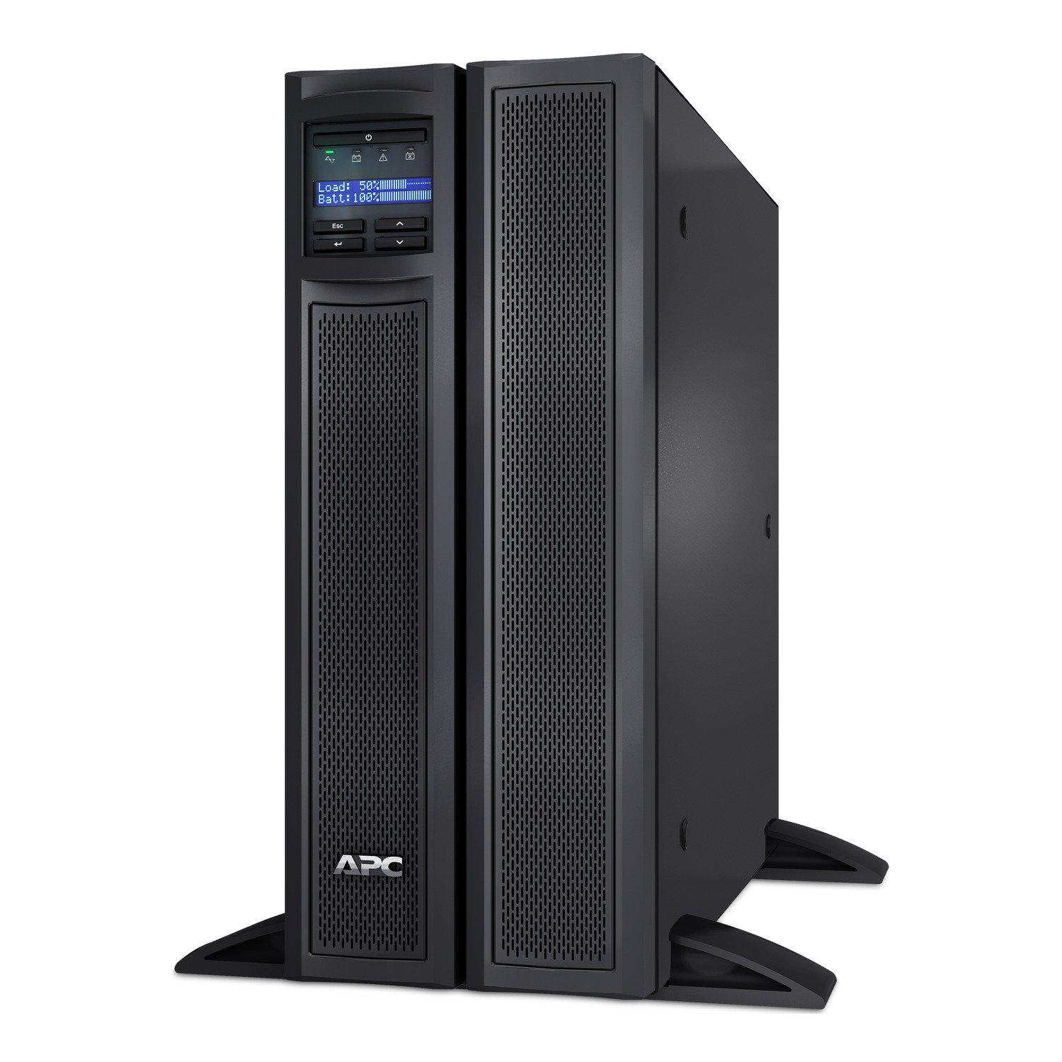 SMX2200HV, APC Smart-UPS X 2200 VA, Rack/Tower LCD, 200–240 V