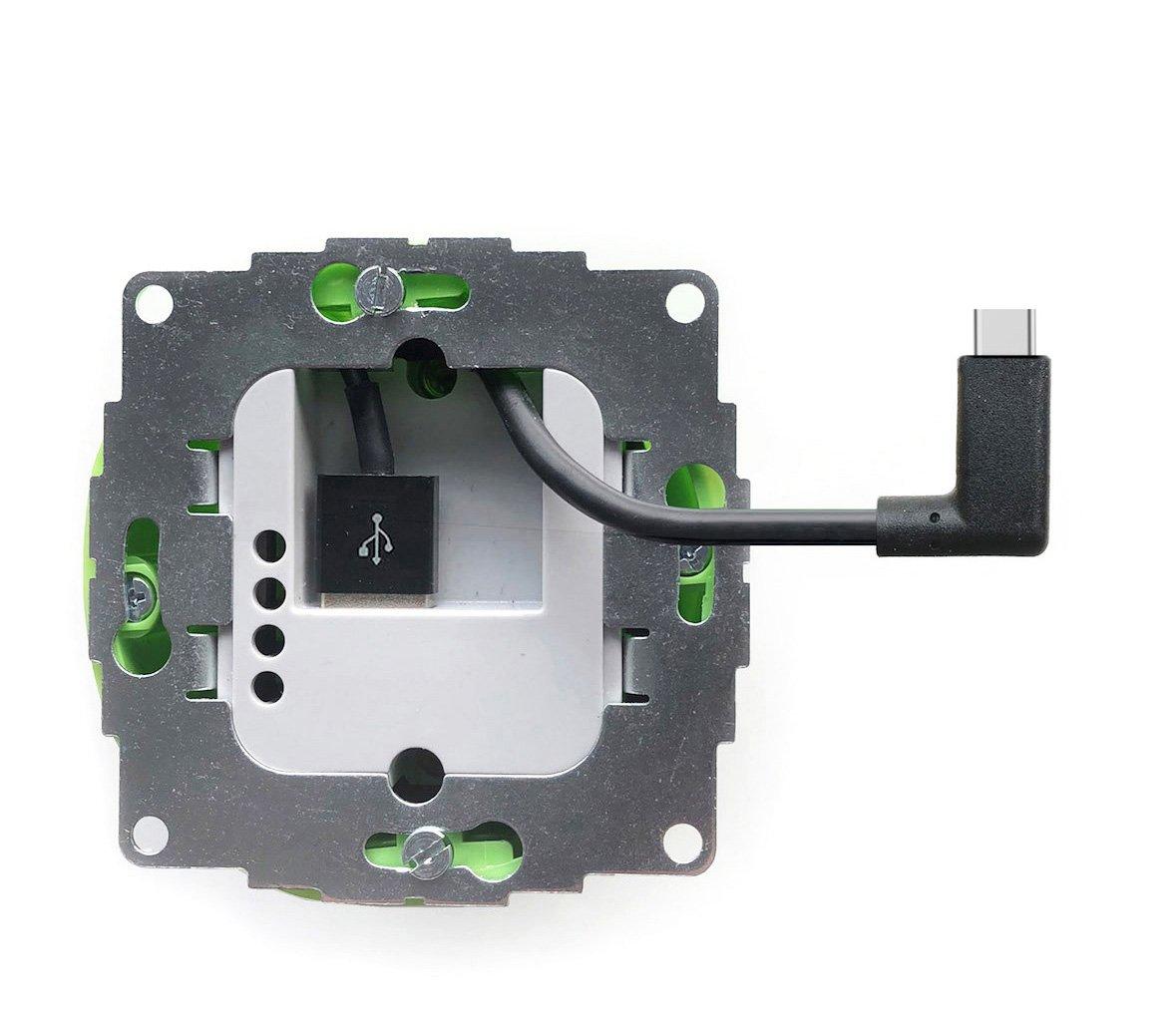 sCharge 12W USB-C, s24 C Unterputz-Netzteil 12W mit USB-C Anschluss