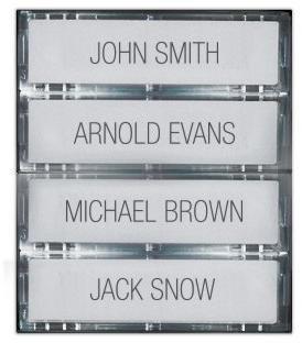 CA9211, Tastenabdeckung, Türstation Ciao, 4 Klingeltasten