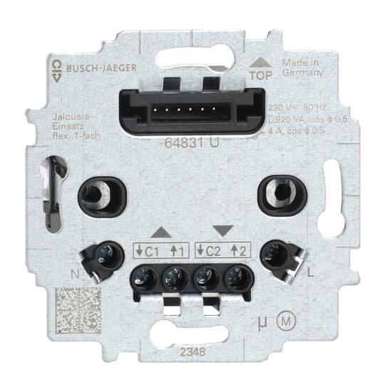 64831 U, Jalousie-Einsatz flex, 1-fach