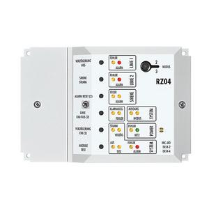 RZ04, Mini-Zentrale für Gefahrenmelder EN54-2 EN54-4 f. CHOR-E Rauchmelder