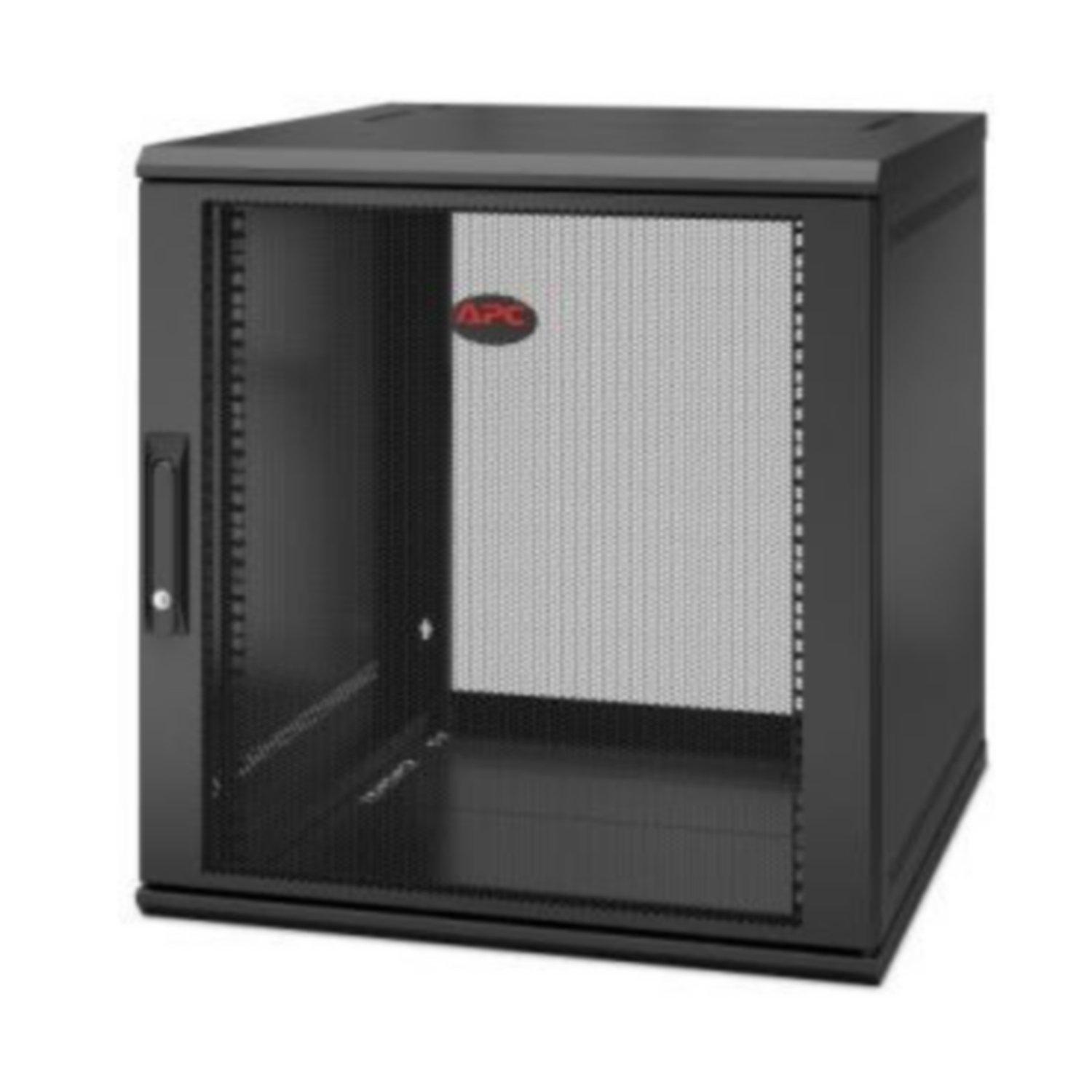 AR112SH6, APC NetShelter WX, 12 HE, Wandmontagegehäuse mit Einzelscharnier, 600 mm tief