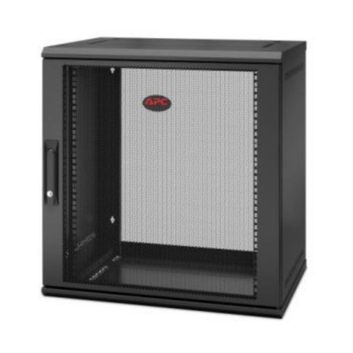 AR112SH4, APC NetShelter WX, 12 HE, Wandmontagegehäuse mit Einzelscharnier, 400 mm tief