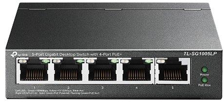 TL-SG1005LP, TP-Link TL-SG1005LP 5-Port Gigabit (4x PoE+) L2 Smart Switch