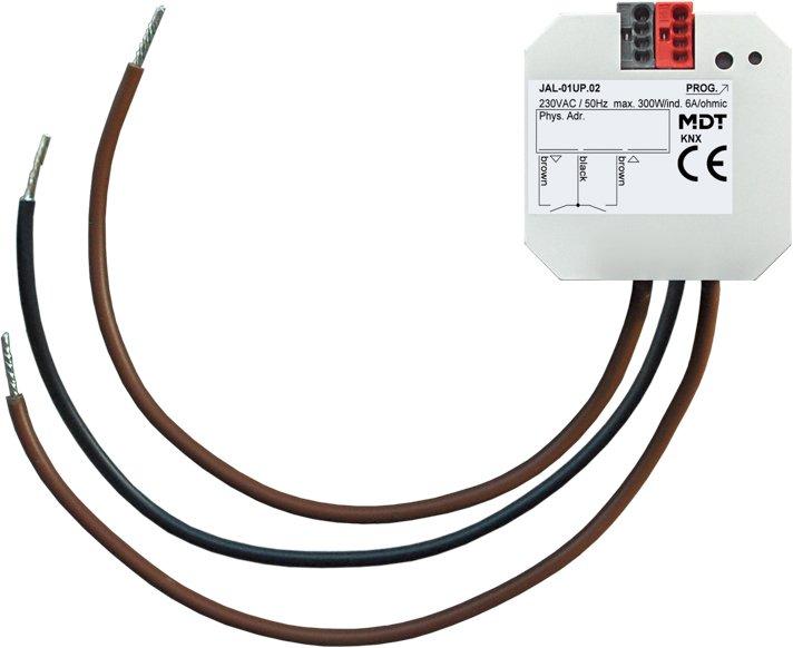 JAL-01UP.02, KNX Jalousieaktor 1-fach, UP, 6&nbsp;A, 230&nbsp;V&nbsp;AC