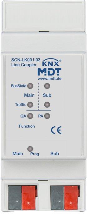 SCN-LK001.03, KNX Bereichs-/ Linienkoppler mit Data Secure, 2TE REG