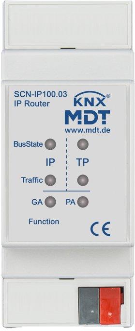 SCN-IP100.03, KNX IP Router mit IP Secure und Data Secure, 2TE REG