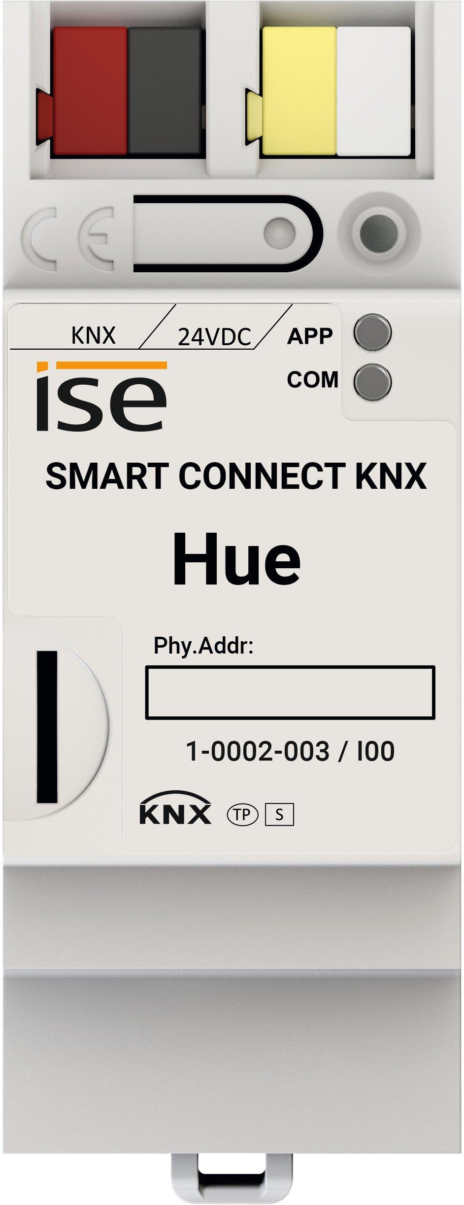 SMART CONNECT KNX Hue, KNX Integration vom Philips Hue SystemKNX/TP, Switch (2xRJ45), 2TE/DU (REG/DRA plus)