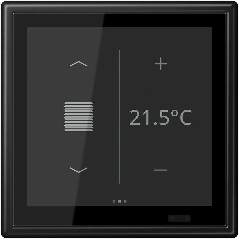 Jung LS459D1SSWM | LS 459 D 1S SWM, KNX Raumcontroller LS TOUCH mit ...