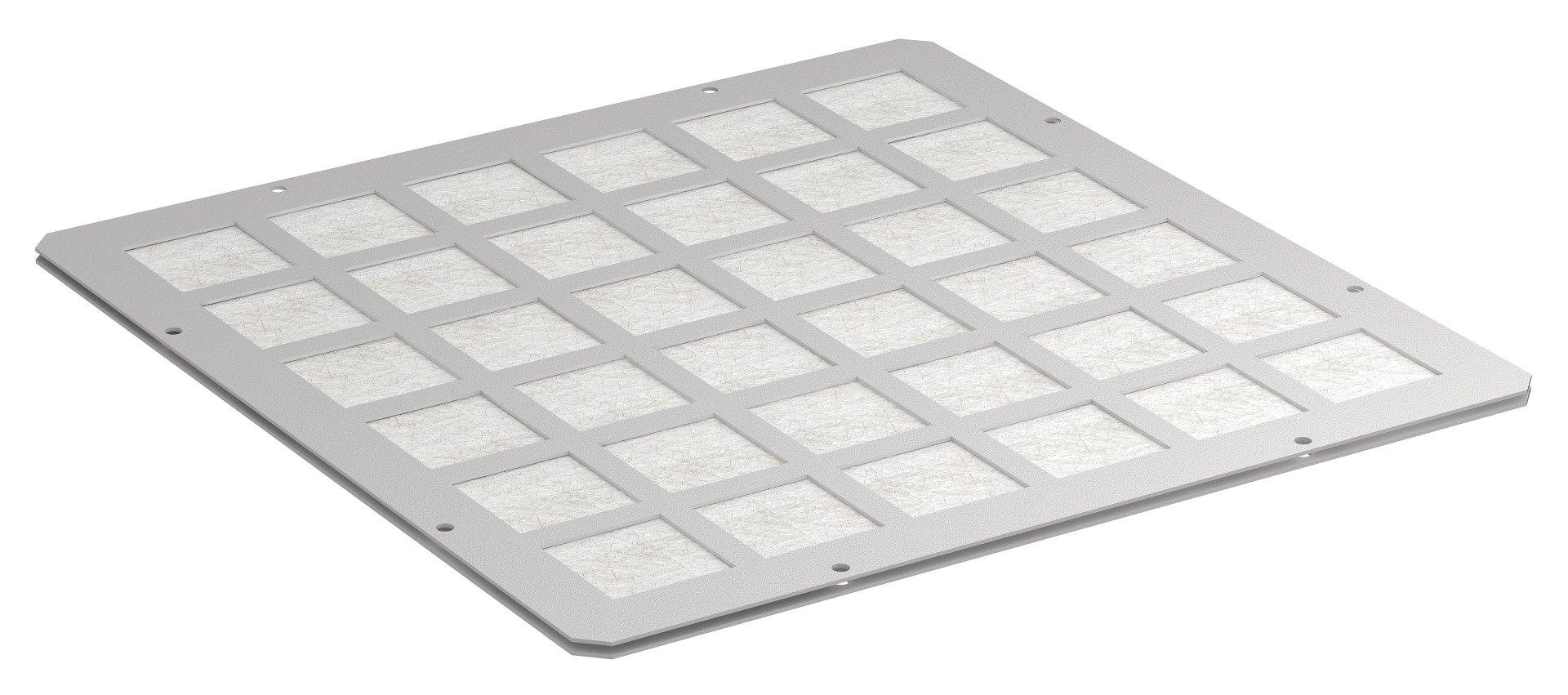 NNCZMOFM.01, Modul mit Filtermatte, Öffnung A, RAL7035, für NNCSN...