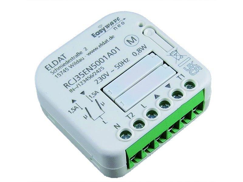 RCJ35EN5001A01-K, Unterputz-Empfänger, Easywave neo, 230V, 1x Motor,potenzialbehaftet, Tasteingang