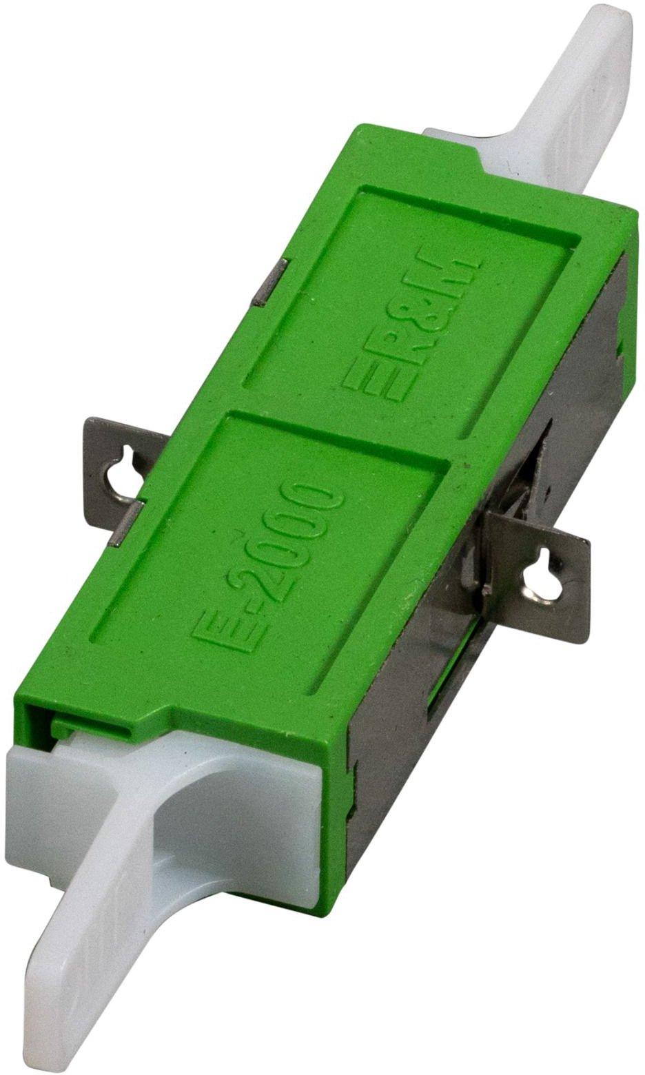 NFOKUE2000SXSM.01, Kupplung E2000®/APC, SM, grün simplex, R&M C/1