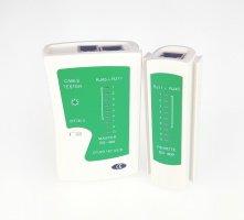 BWnet-KPG-01, Netzwerkkabel Testgerät RJ45, RJ11 inkl. Tasche, exkl. Batterie