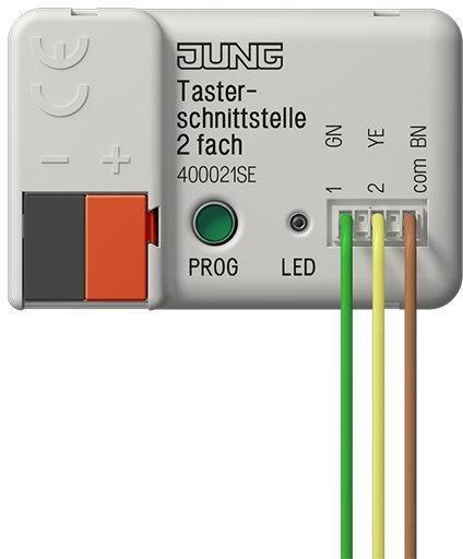 40002 1S E, KNX Tasterschnittstelle 2fach, Secure