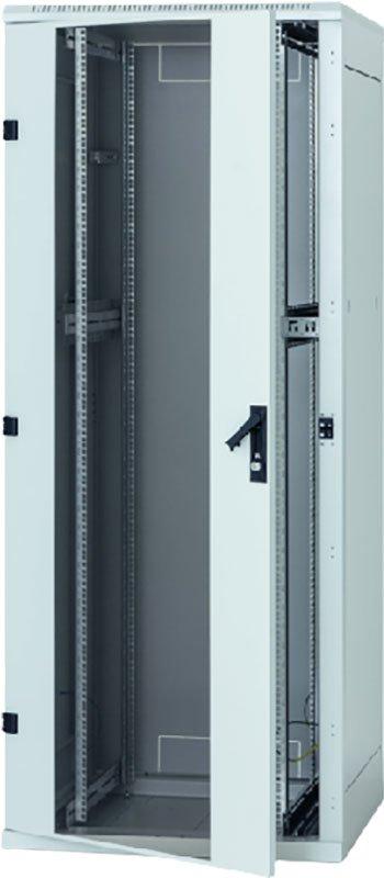 RMA-42-A88-CAX-N1, 19 Standschrank 42HE/800x800, Glastür, RAL7035