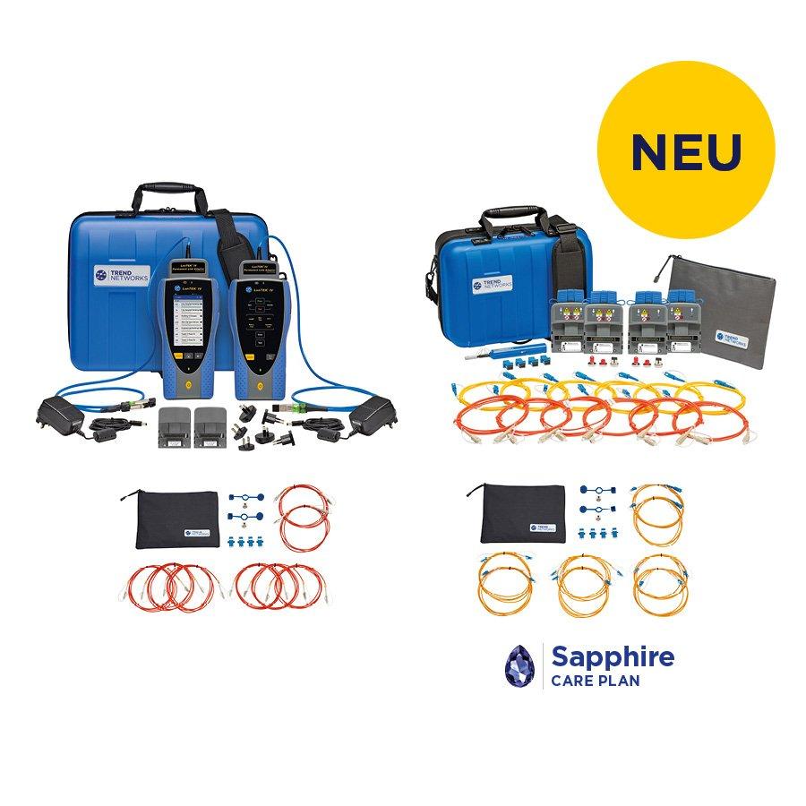 LT-FT IV-S-500-CARE1, LanTEK IV-S 500 + FiberTEK IV MM/SM inklusive 1 Jahr Saphir Servicevertrag