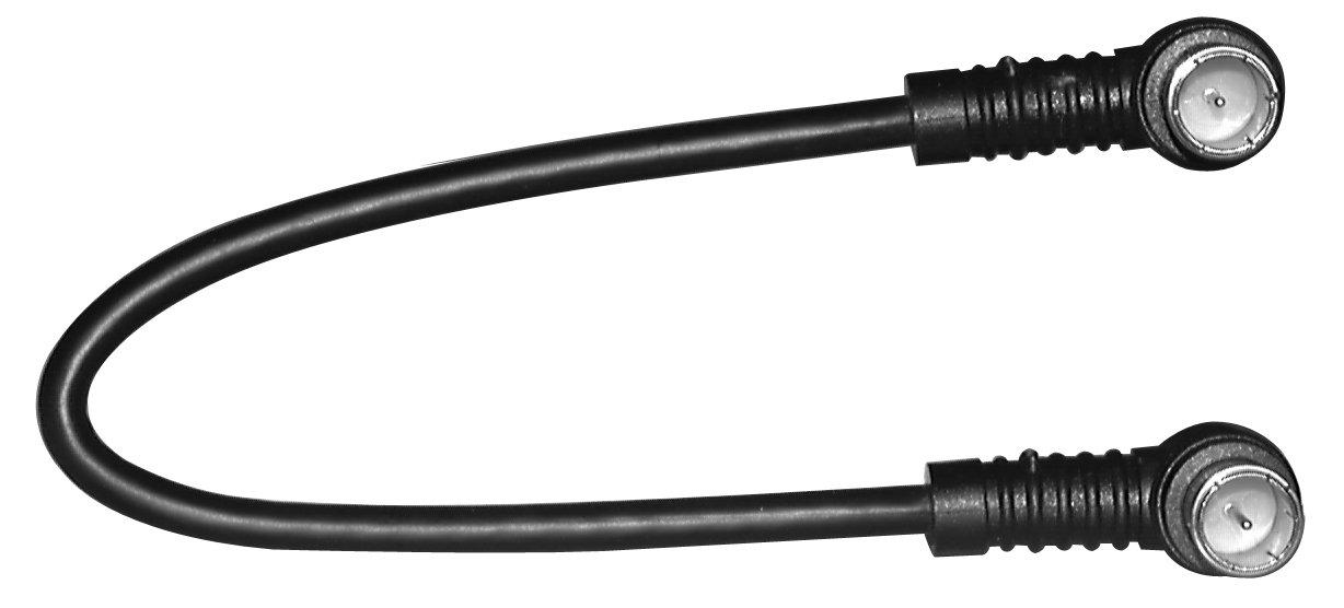 TFCA 035, Verbindungskabel mit F-Quick-Winkelstecker, 0,35 m für CSE Kopfstelle -