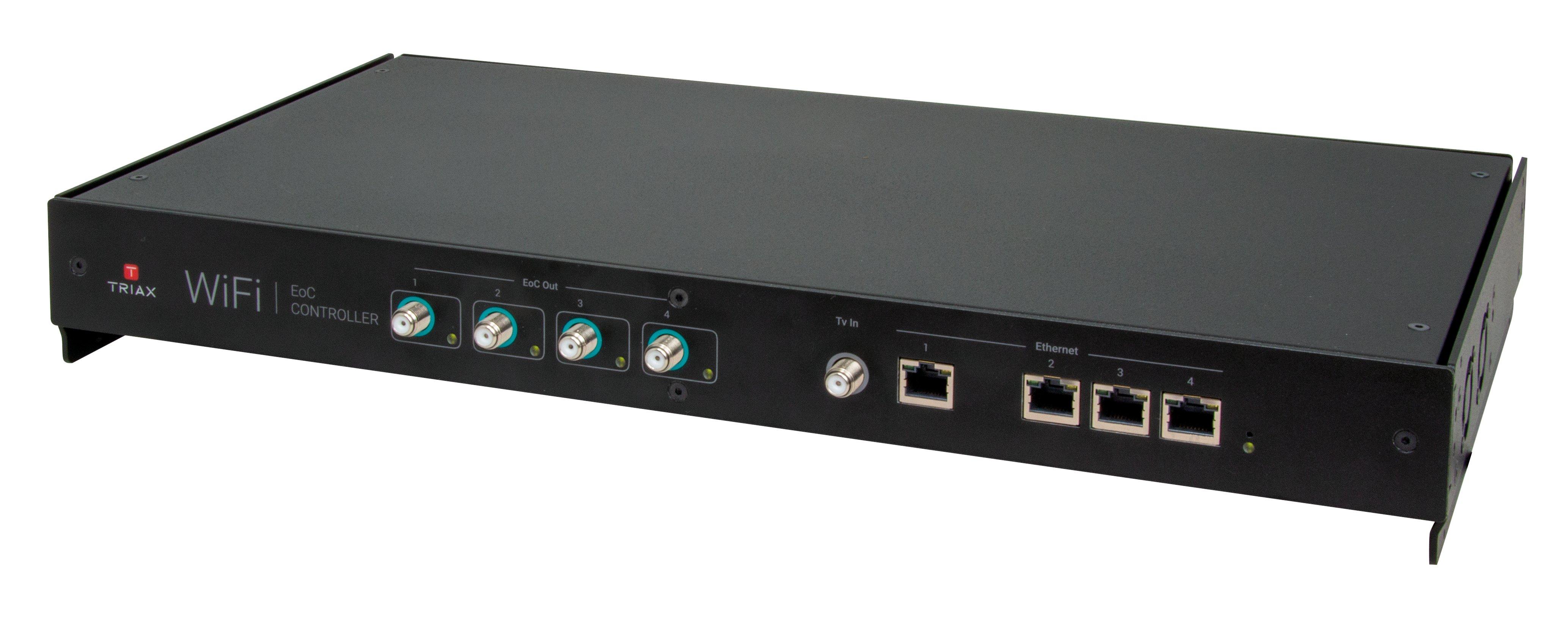 EoC Controller 64B WiFi, Haupteinheit für 64 Koax-Wifi-Endpoints oder 70 Ethernet-Endpoints in einem EoC-System -