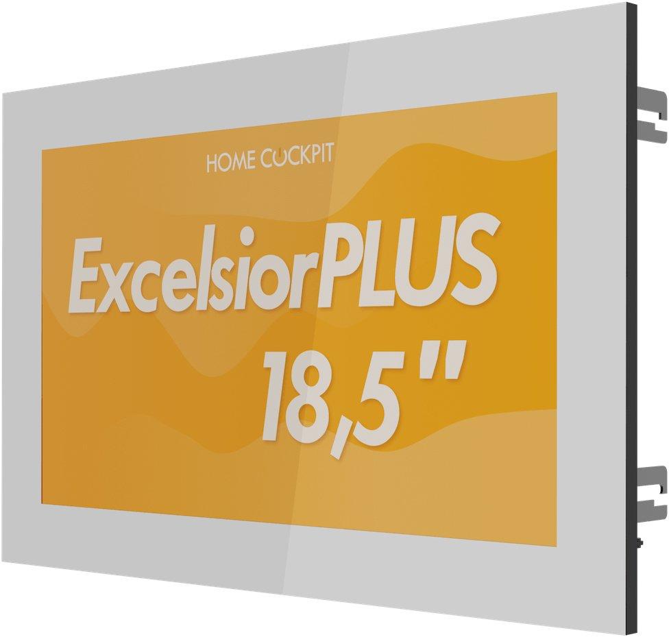 173472, Excelsior PLUS -  Multitouch PC 18,5 Zoll / Glas weiß