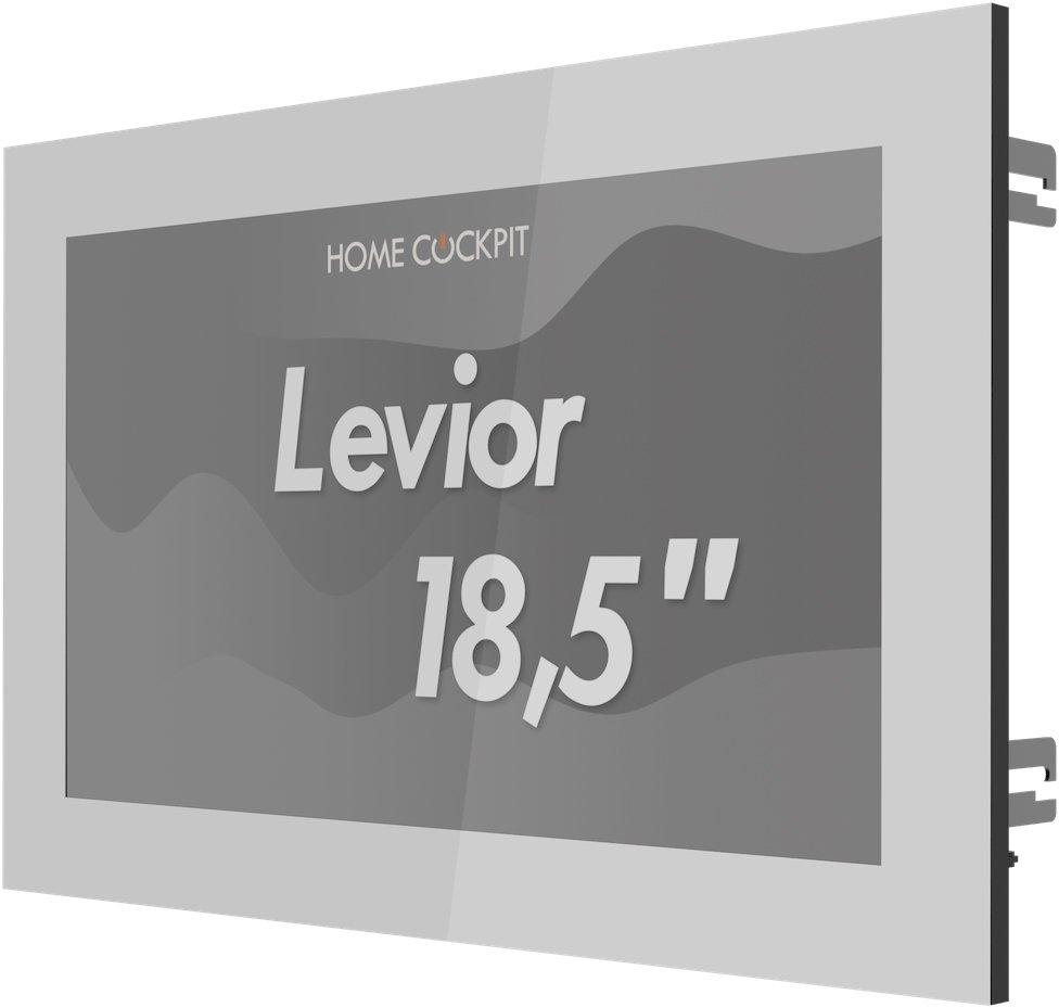 123332, Levior -  Multitouch PC 18,5 Zoll / Glas weiß (keine Lautsprecher und Mikrofone)