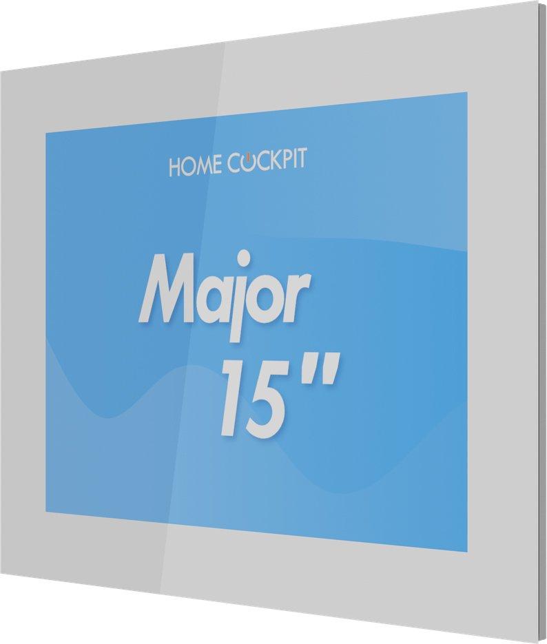 162142, AP Major -  Multitouch PC 15 Zoll / Glas weiß