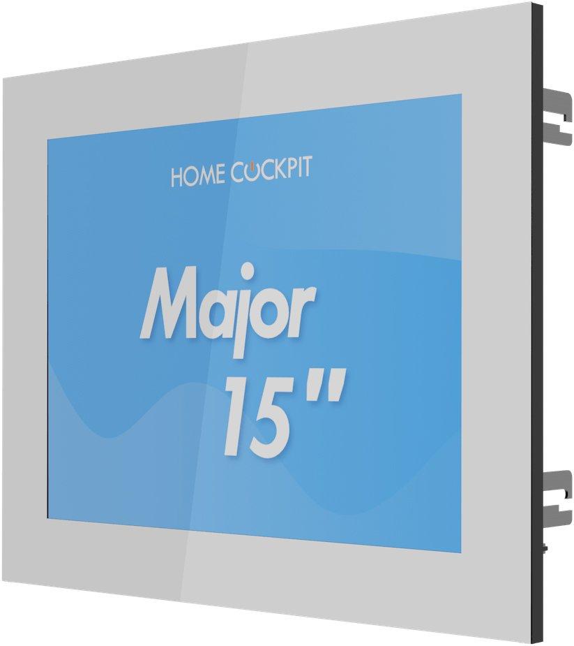 152552, Major -  Multitouch PC 15 Zoll / Glas weiß