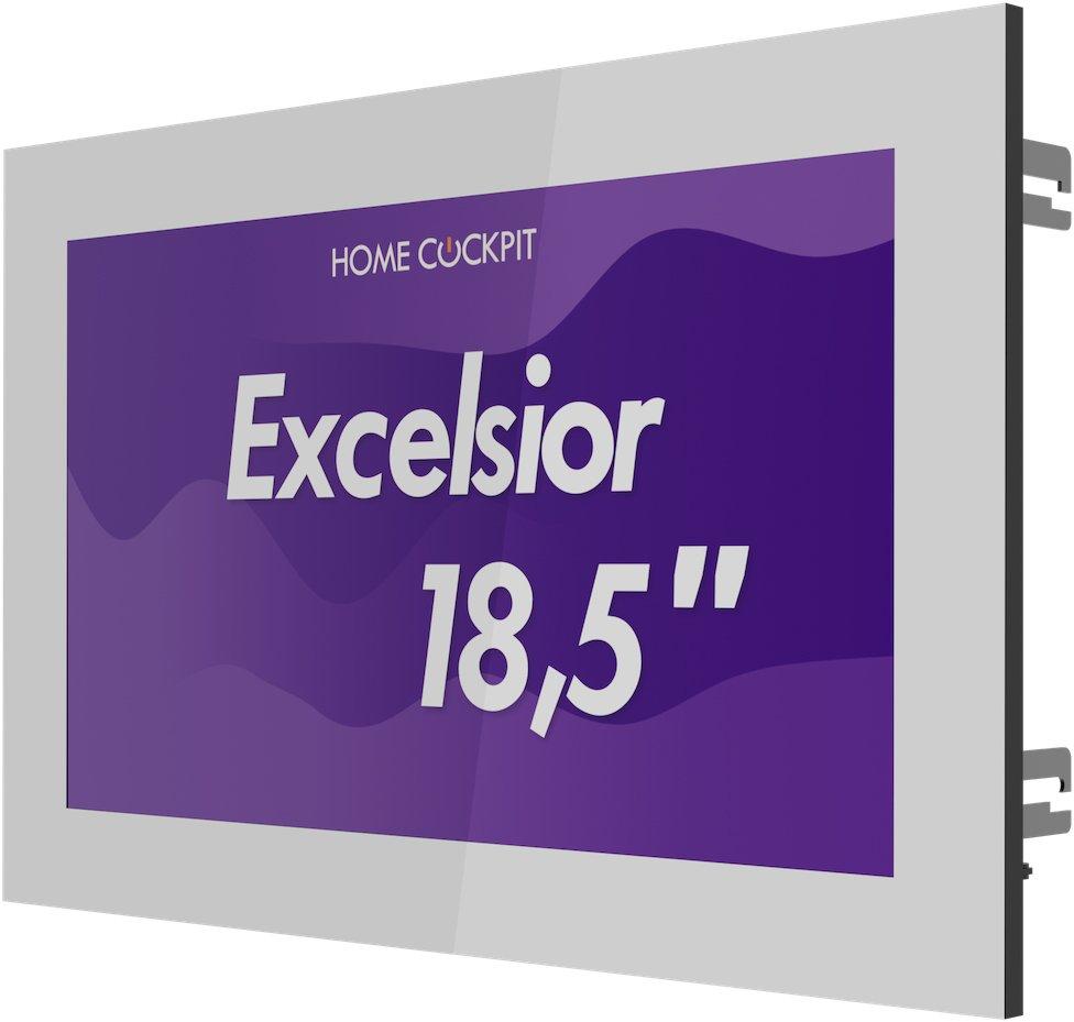 173462, Excelsior -  Multitouch PC 18,5 Zoll / Glas weiß