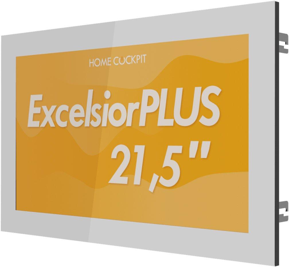 174472, Excelsior PLUS -  Multitouch PC 21,5 Zoll / Glas weiß