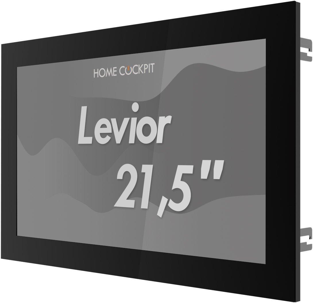 124331, Levior -  Multitouch PC 21,5 Zoll / Glas schwarz (keine Lautsprecher und Mikrofone)