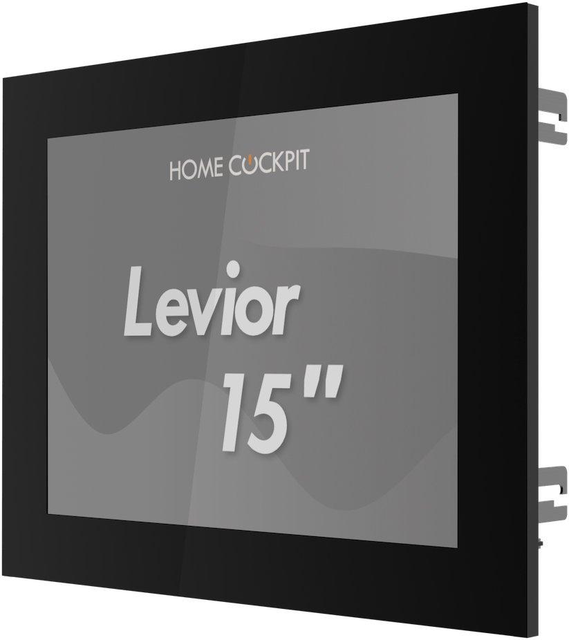 122331, Levior -  Multitouch PC 15 Zoll / Glas schwarz (keine Lautsprecher und Mikrofone)
