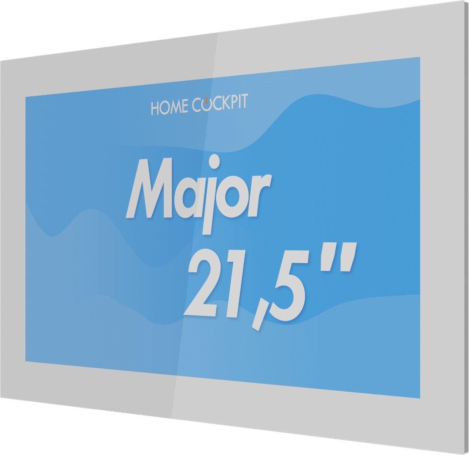 164142, AP Major -  Multitouch PC 21,5 Zoll / Glas weiß