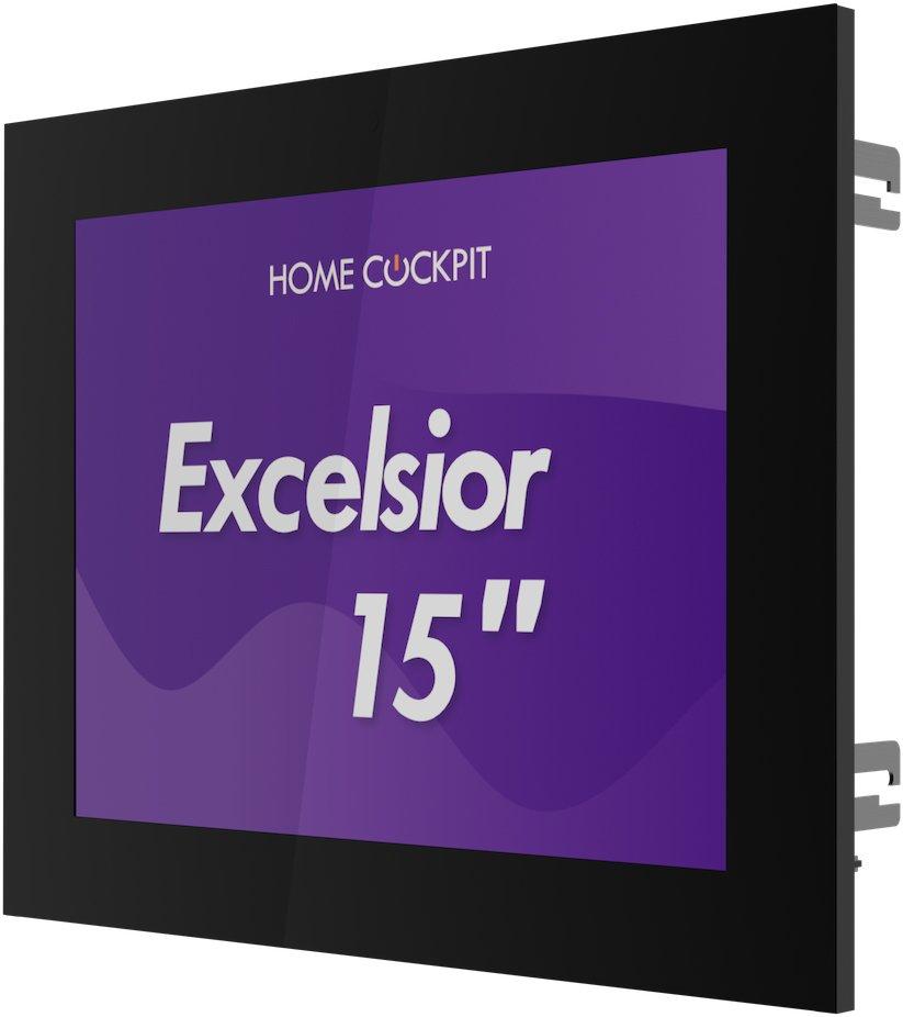 172461, Excelsior -  Multitouch PC 15 Zoll / Glas schwarz