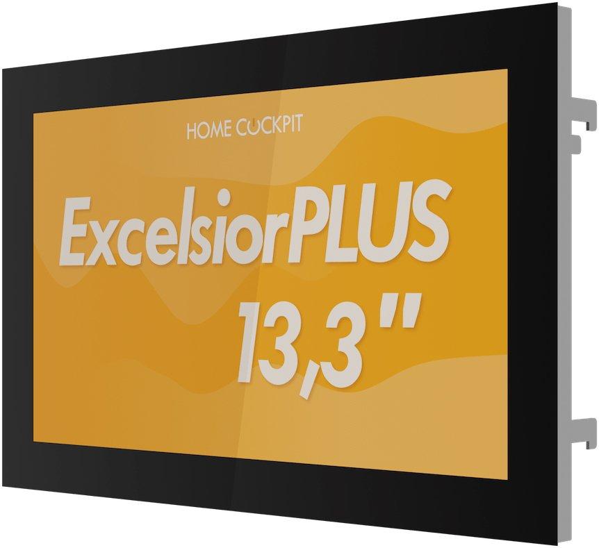 191431, Excelsior PLUS - Gira Kit - Multitouch PC 13,3 Zoll /Glas schwarz