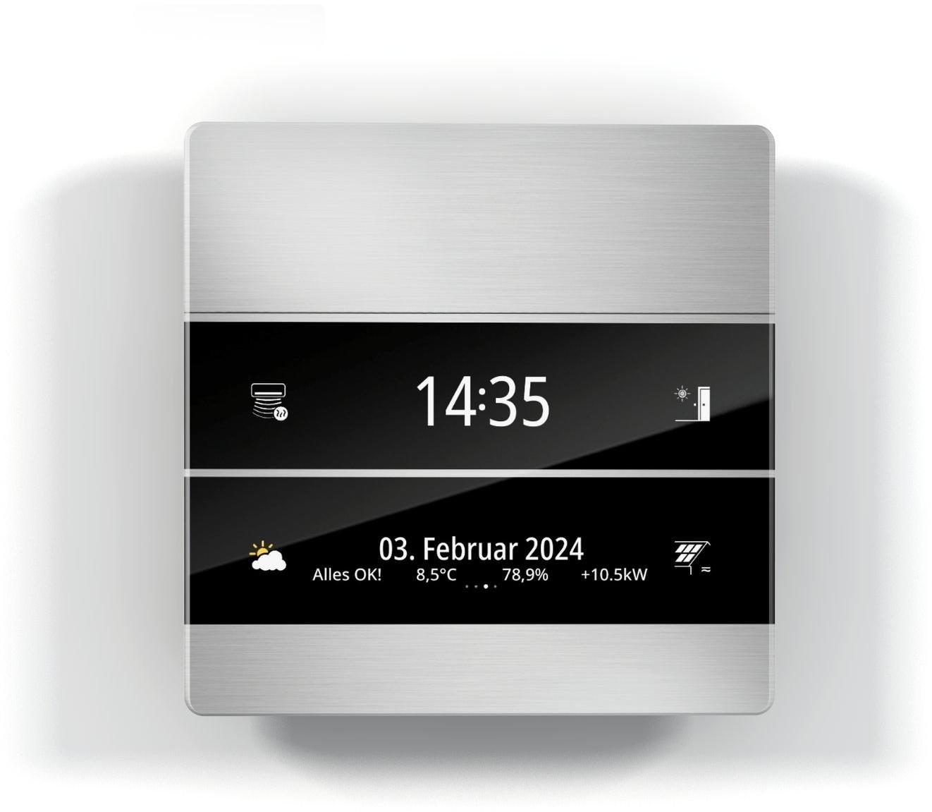 1177-02-al, Enertex® MeTa² KNX Standard, Alu gebürstet