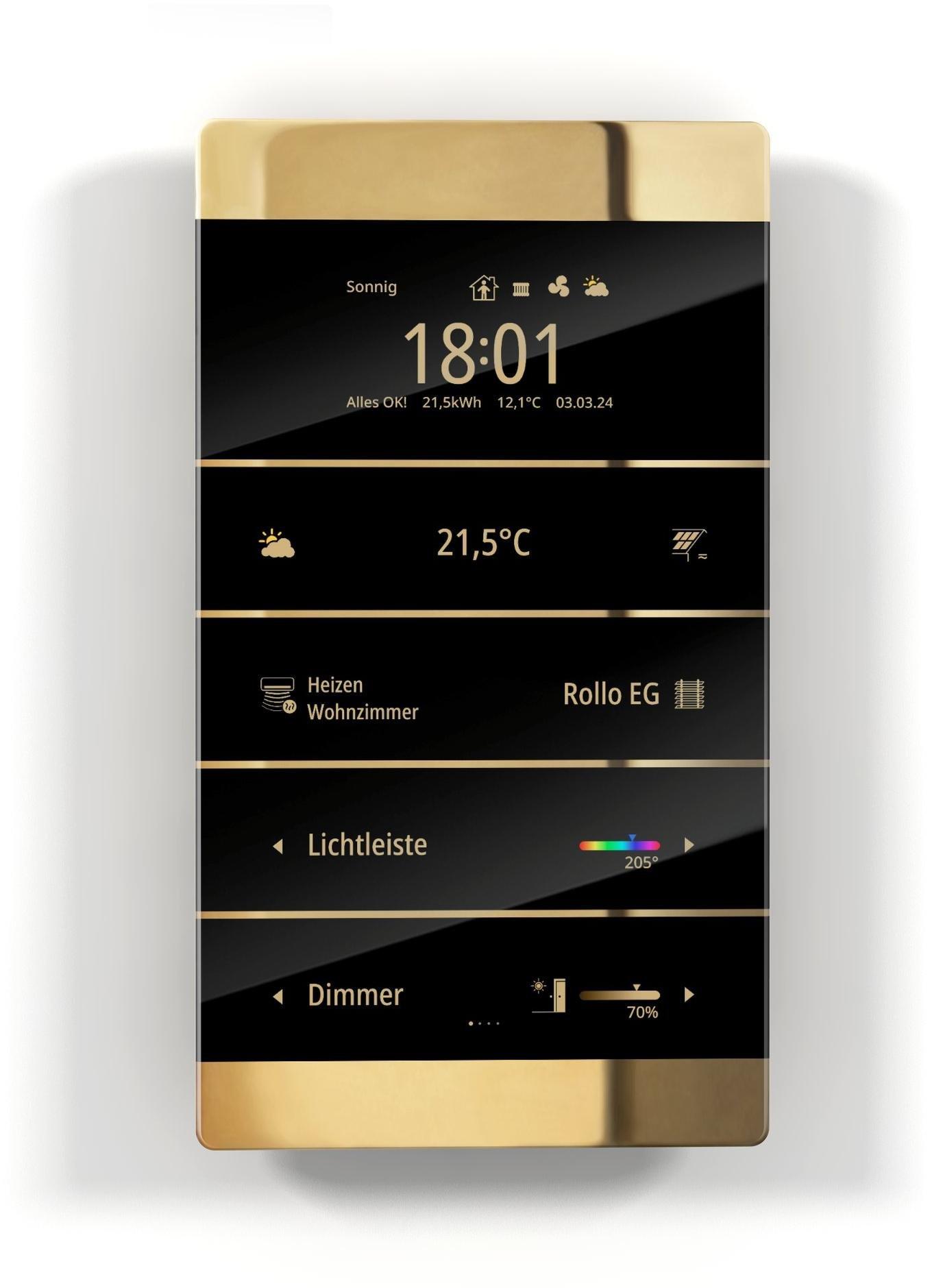 1177-01-gl, Enertex® MeTa² KNX Premium, vergoldet