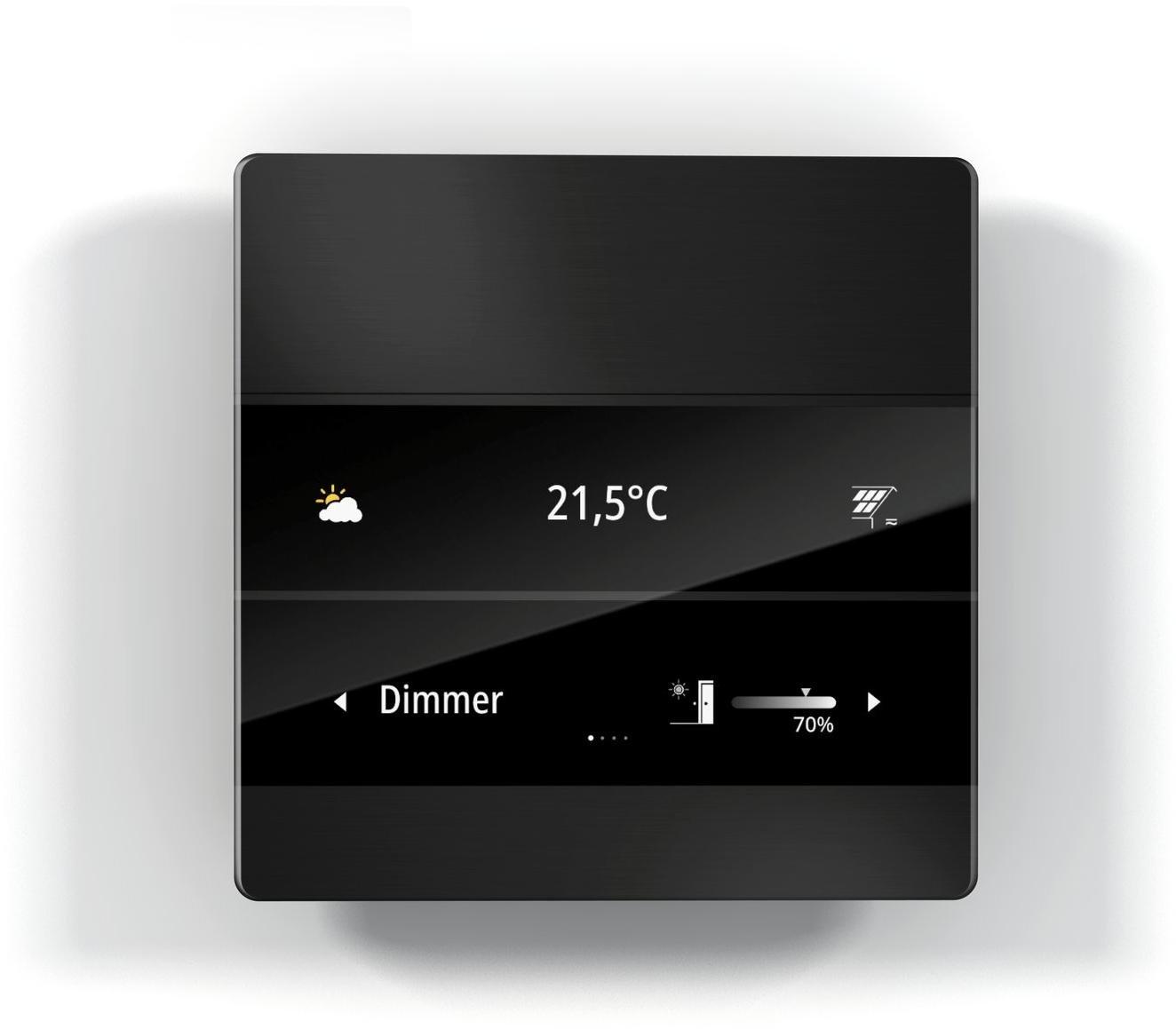 1177-02-sw, Enertex® MeTa² KNX Standard, schwarz eloxiert