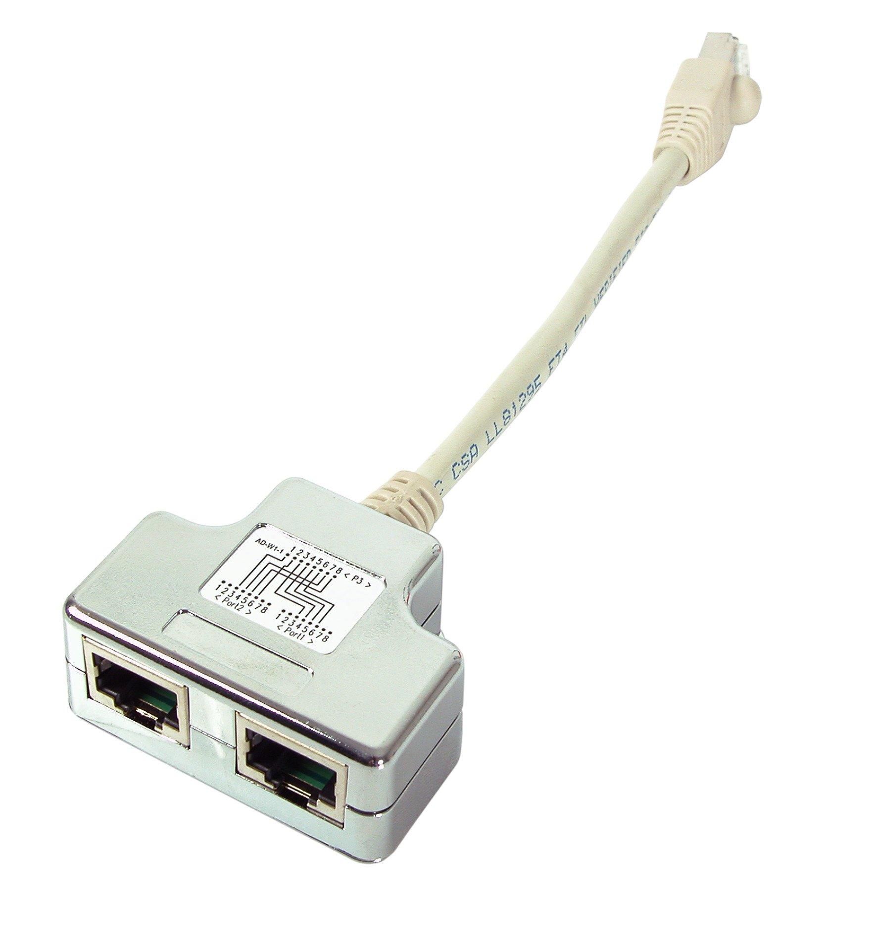 K5124.015, T-Adapter 2 x ISDN für Cablesharing