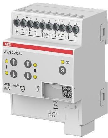 JRA/S2.230.2.2, Jalousieaktor 2-fach 230V, manuelle Bedienung