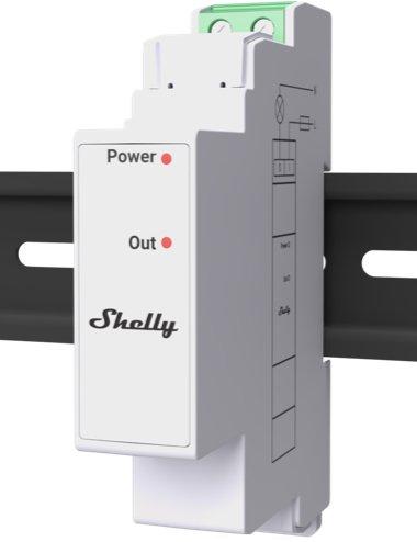Shelly_Pro_Add, Shelly · Hutschiene Zubehör · Pro 3EM Switch Add-on · Relais · max. 2A · nur für Pro 3EM 120A