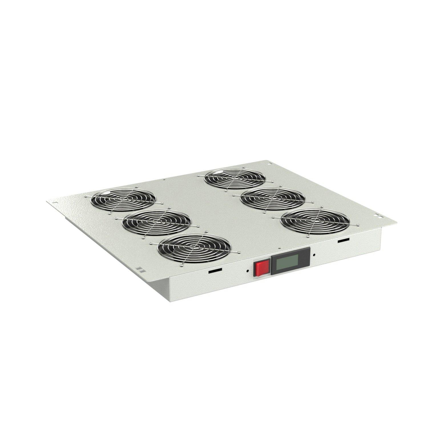 RS18, Lüftereinheit RS18 für Dacheinbau, 2AC-Lüfter mit digitalem Thermostat