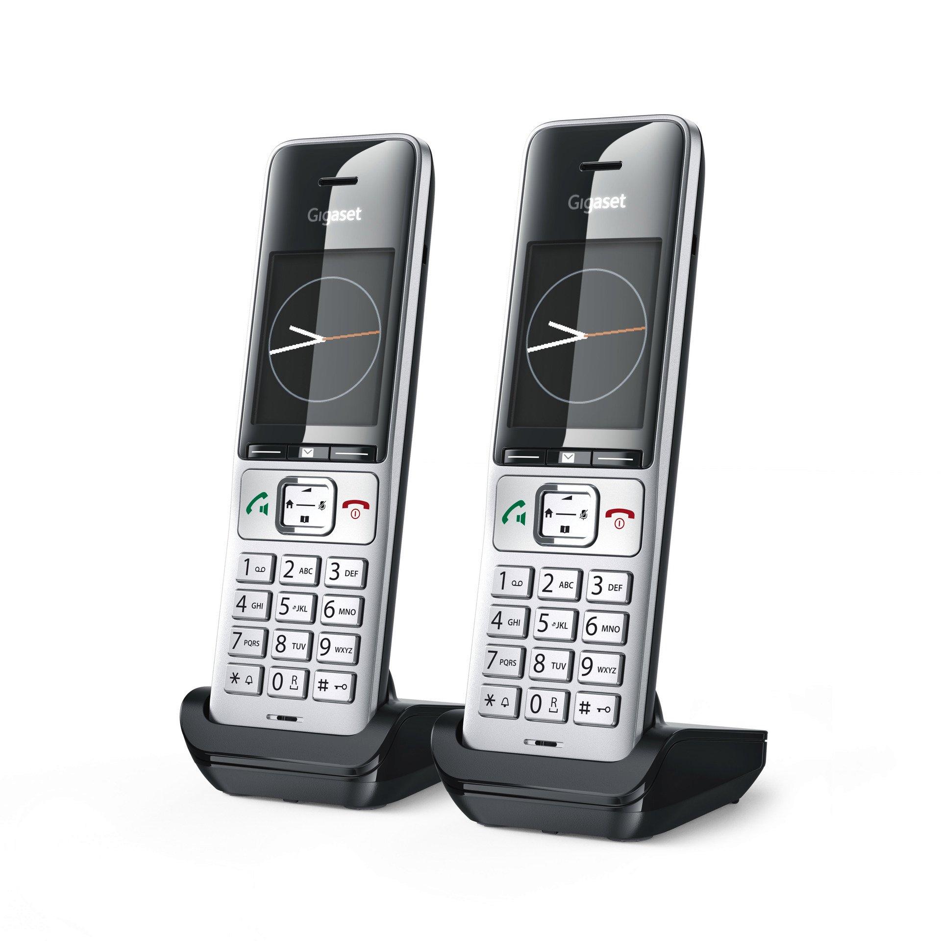 L36852-H3061-R101, Gigaset COMFORT 500HX Duo silver-black